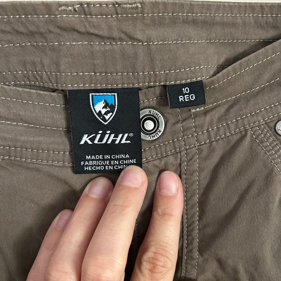 Kuhl Dark Tan Pants Size 10 - Picture 4 of 9